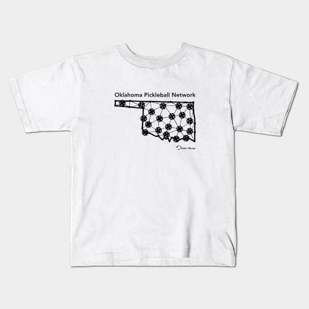 Oklahoma Pickleball Network Kids T-Shirt by Hayden Mango Collective 